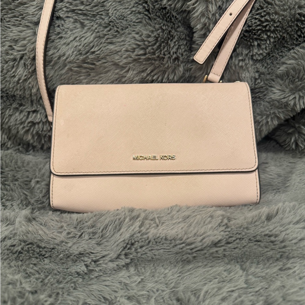 Michael Kors Light Pink Crossbody Bag